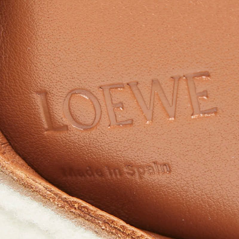 Loewe Bunny Mini Shoulder Bag Crossbody Rabbit Off White Boa Leather — view 4