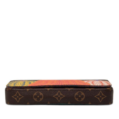 Louis Vuitton Yayoi Kusama Collaboration Monogram Pochette Felicie Chain — view 3