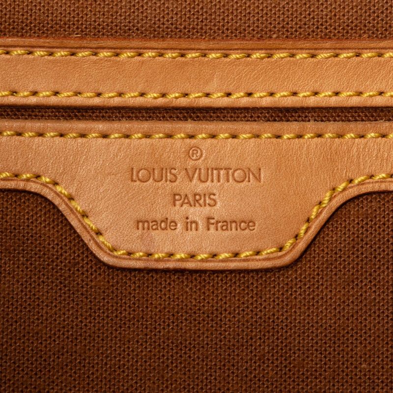 Louis Vuitton Monogram Montsouris GM Backpack Drawstring Brown Leather — view 7