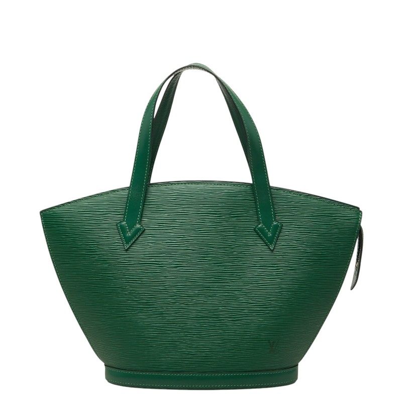 Louis Vuitton Epi Saint Jacques Handbag Borneo Green Leather