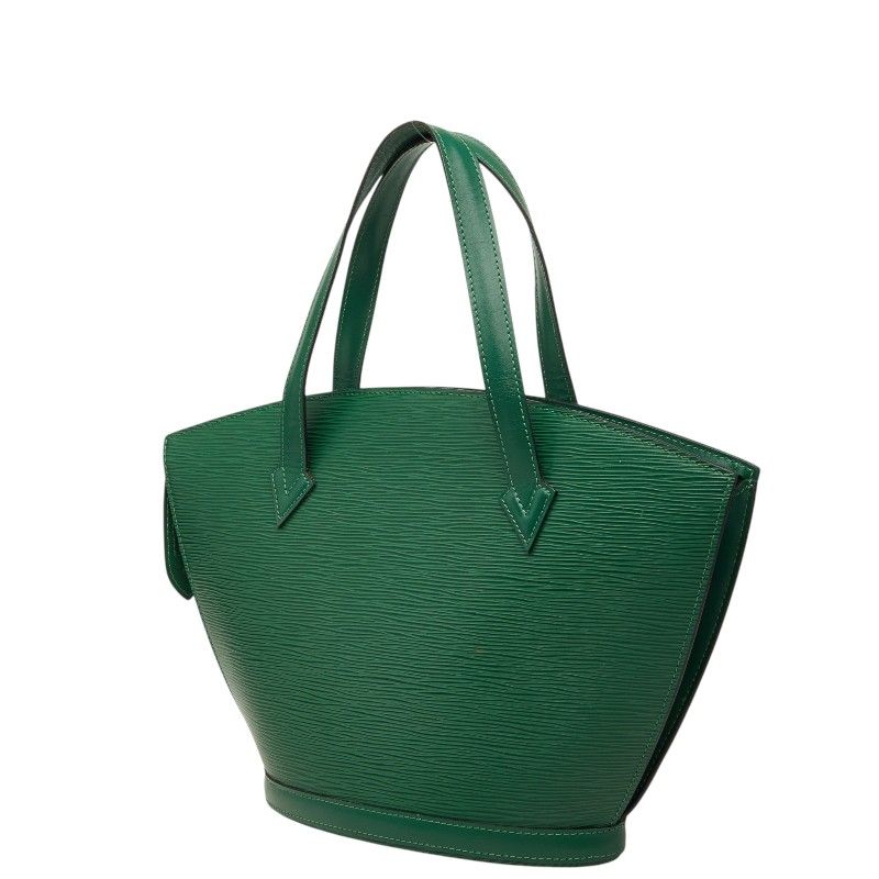 Louis Vuitton Epi Saint Jacques Handbag Borneo Green Leather — view 2