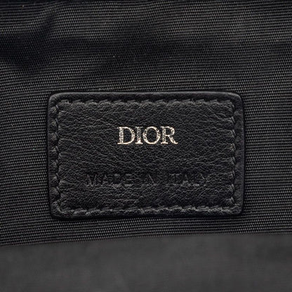 Dior Oblique Crossbody Shoulder Bag Phone Case Beige Gray Canvas Leather — view 5