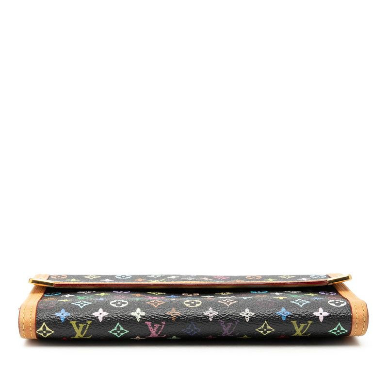 Louis Vuitton Monogram Multi Color Porte Tresor International Trifold Wallet — view 3