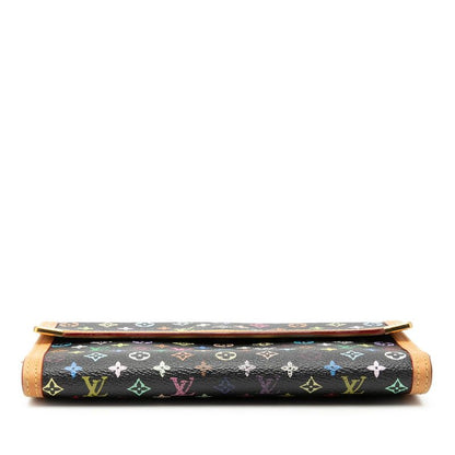 Louis Vuitton Monogram Multi Color Porte Tresor International Trifold Wallet — view 3