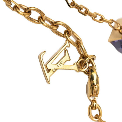 Louis Vuitton Bracelet Gambling Gold Purple Plated — view 5