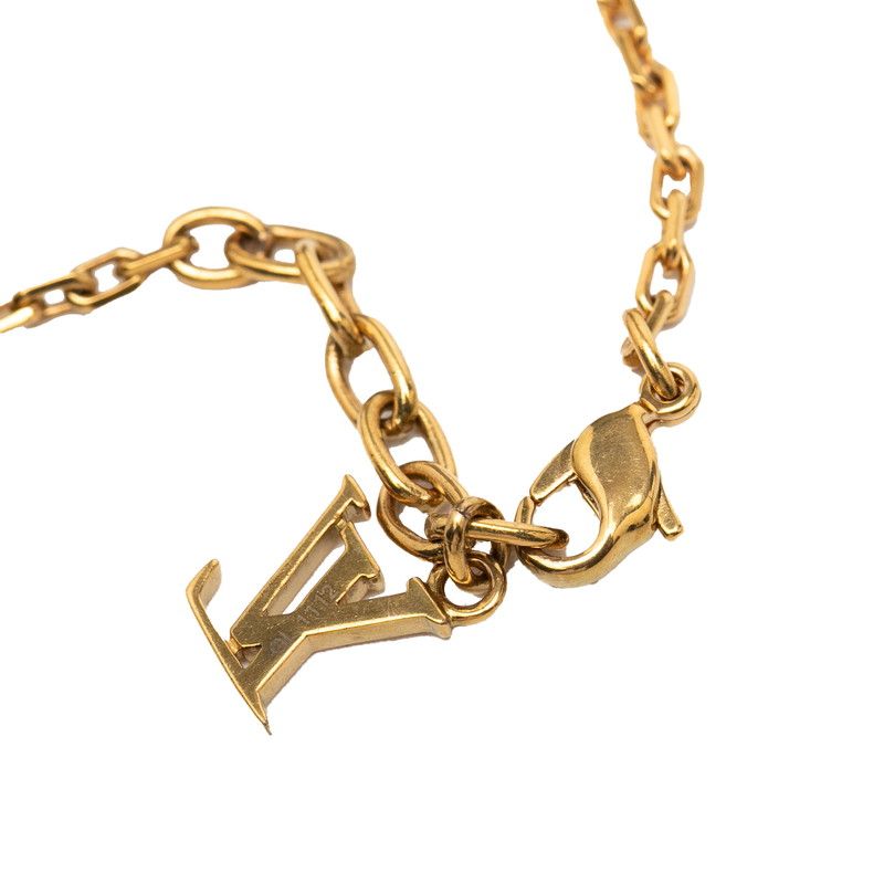 Louis Vuitton Bracelet Gambling Gold Purple Plated — view 4