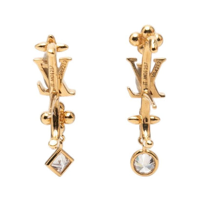Louis Vuitton in the Sky Earrings Gold Plated — view 2