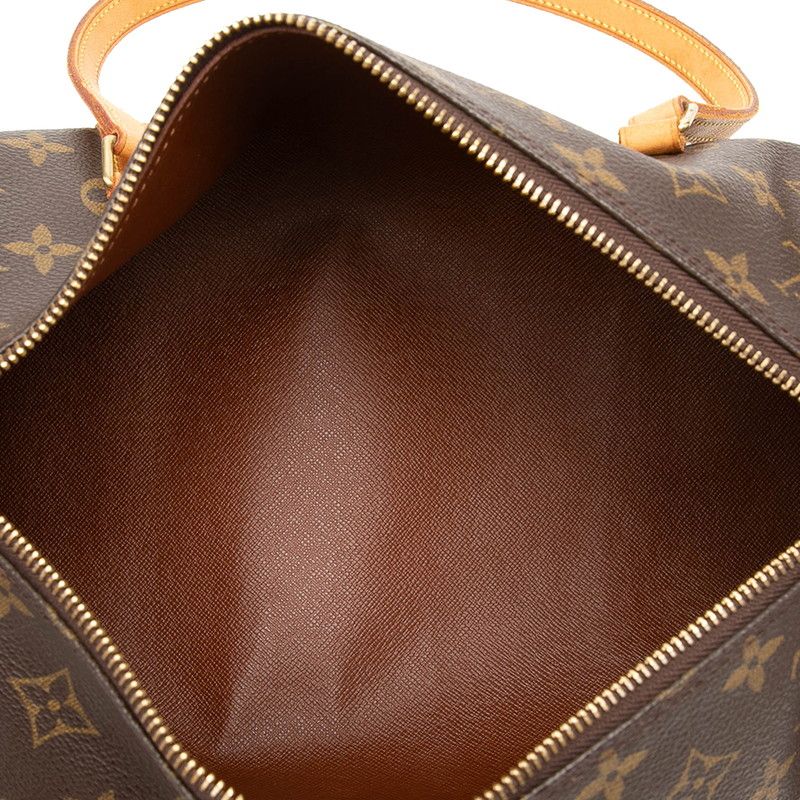 Louis Vuitton Monogram Papillon 30 Handbag Brown Leather — view 4