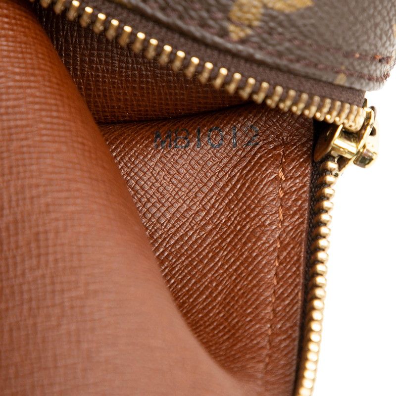 Louis Vuitton Monogram Papillon 30 Handbag Brown Leather — view 6