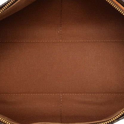 Louis Vuitton Monogram Popincourt Long Crossbody Shoulder Bag Brown Leather — view 6