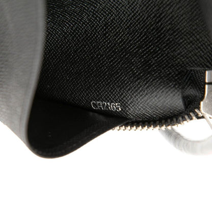 Louis Vuitton Damier Graphite Zippy Organizer Zip Around Wallet Black Leather — view 7