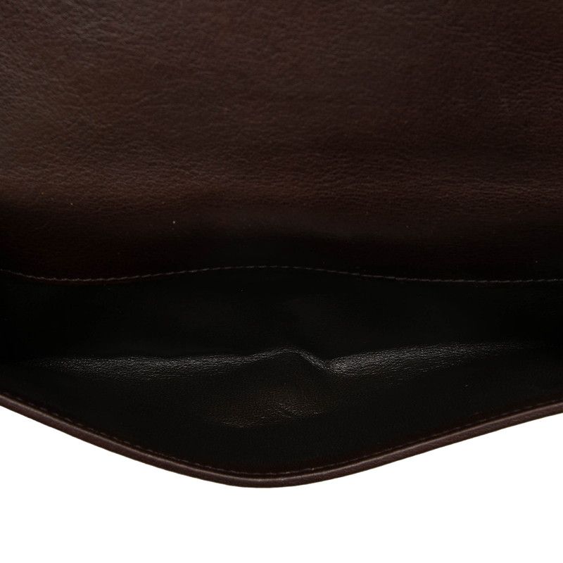 Gucci Horsebit Wallet Brown Suede Leather — view 5