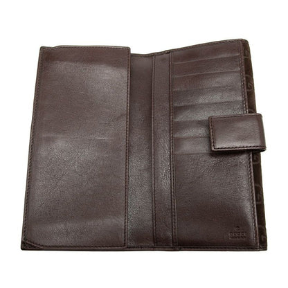 Gucci Horsebit Wallet Brown Suede Leather — view 4