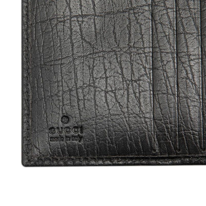 Gucci GG Canvas Bamboo Bifold Wallet Black — view 5