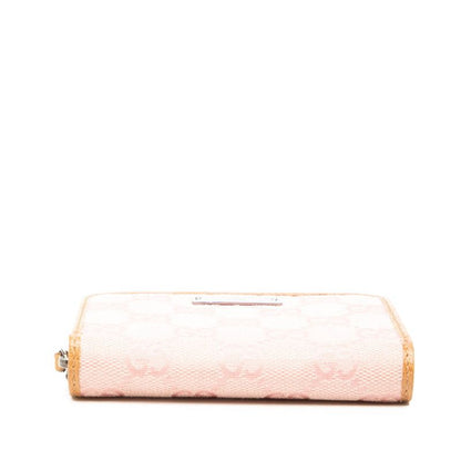 Gucci GG Canvas Coin Case Card Pink Brown — view 3