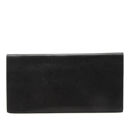 Hermes Billfold Black Leather 1- Wallet