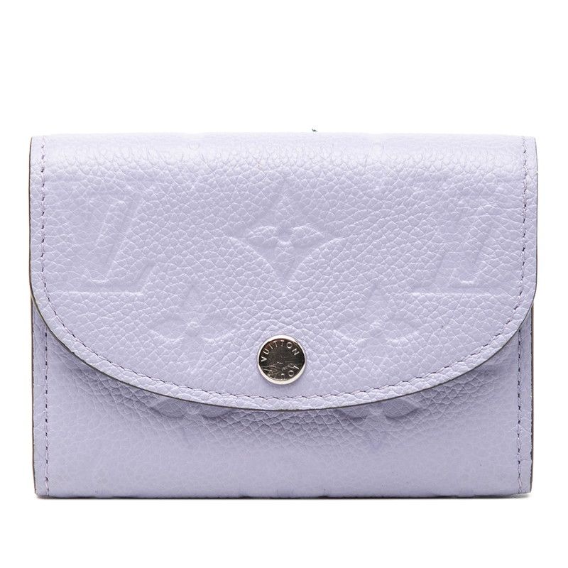 Louis Vuitton Monogram Empreinte Porte-Monnaie Rosalie Coin Case Compact Wallet