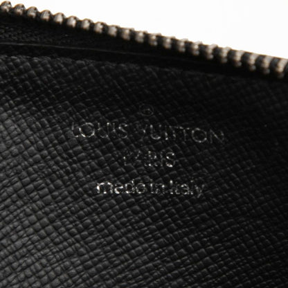 Louis Vuitton Monogram Eclipse Reverse Coin Case Card Fragment Black Gray — view 5