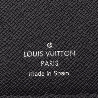 Louis Vuitton Monogram Eclipse Portefeuille Brazza Wallet Black Gray Leather — view 6