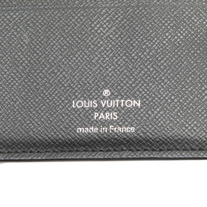 Louis Vuitton Monogram Eclipse Portefeuille Marco NM Bifold Wallet Black — view 6