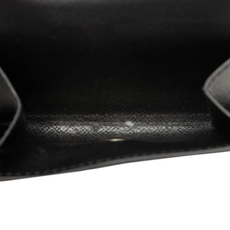 Louis Vuitton Monogram Eclipse Portefeuille Marco NM Bifold Wallet Black — view 4