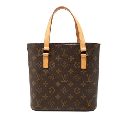 Louis Vuitton Monogram Vavin PM Handbag Brown Leather