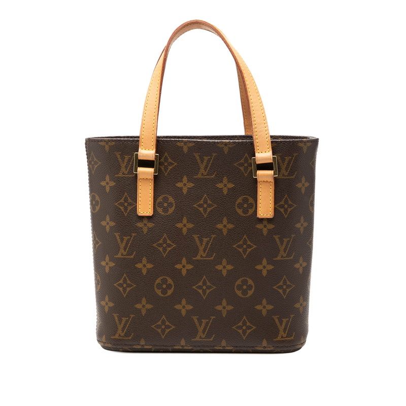 Louis Vuitton Monogram Vavin PM Handbag Brown Leather