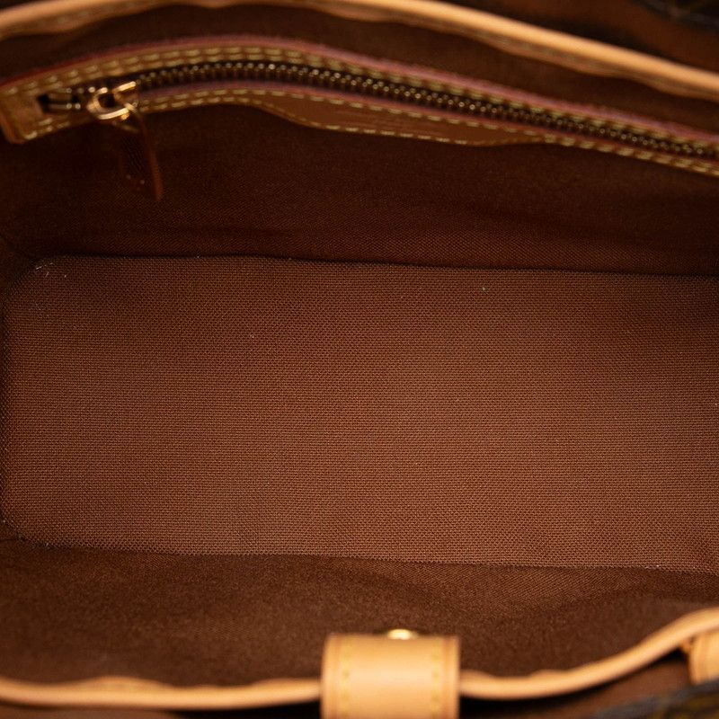 Louis Vuitton Monogram Vavin PM Handbag Brown Leather — view 4