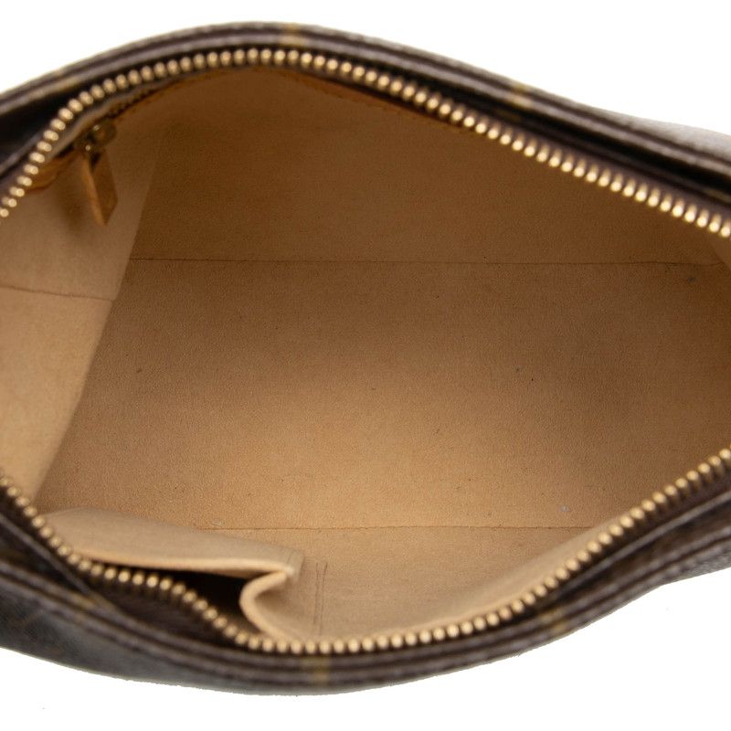 Louis Vuitton Monogram Looping MM Shoulder Bag Brown Leather — view 4