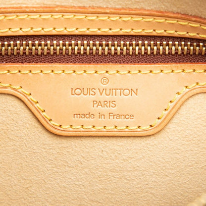 Louis Vuitton Monogram Looping MM Shoulder Bag Brown Leather — view 5