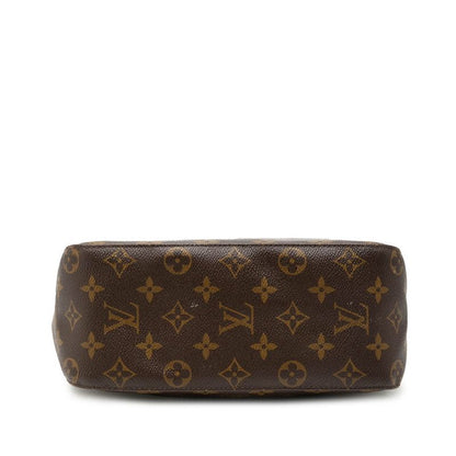 Louis Vuitton Monogram Looping MM Shoulder Bag Brown Leather — view 3