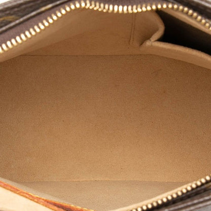 Louis Vuitton Monogram Looping MM Shoulder Bag Brown Leather — view 4
