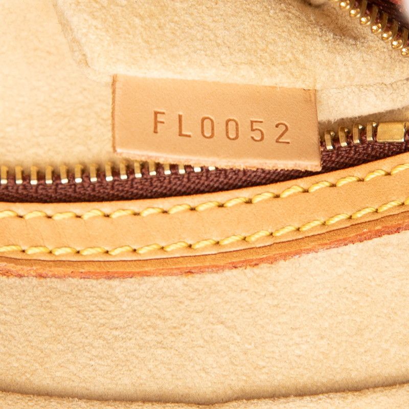 Louis Vuitton Monogram Looping MM Shoulder Bag Brown Leather — view 6