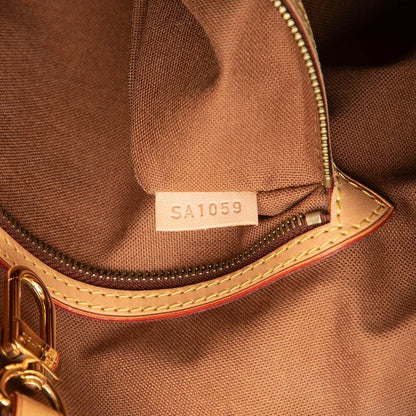 Louis Vuitton Monogram Batignolles Oriental Shoulder Bag Brown Leather — view 6