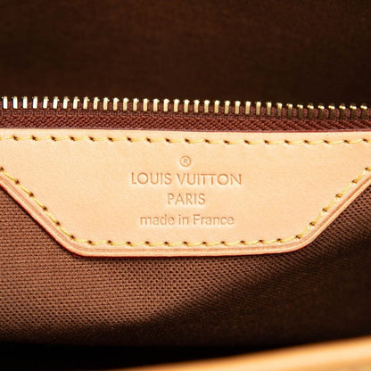 Louis Vuitton Monogram Batignolles Oriental Shoulder Bag Brown Leather — view 5