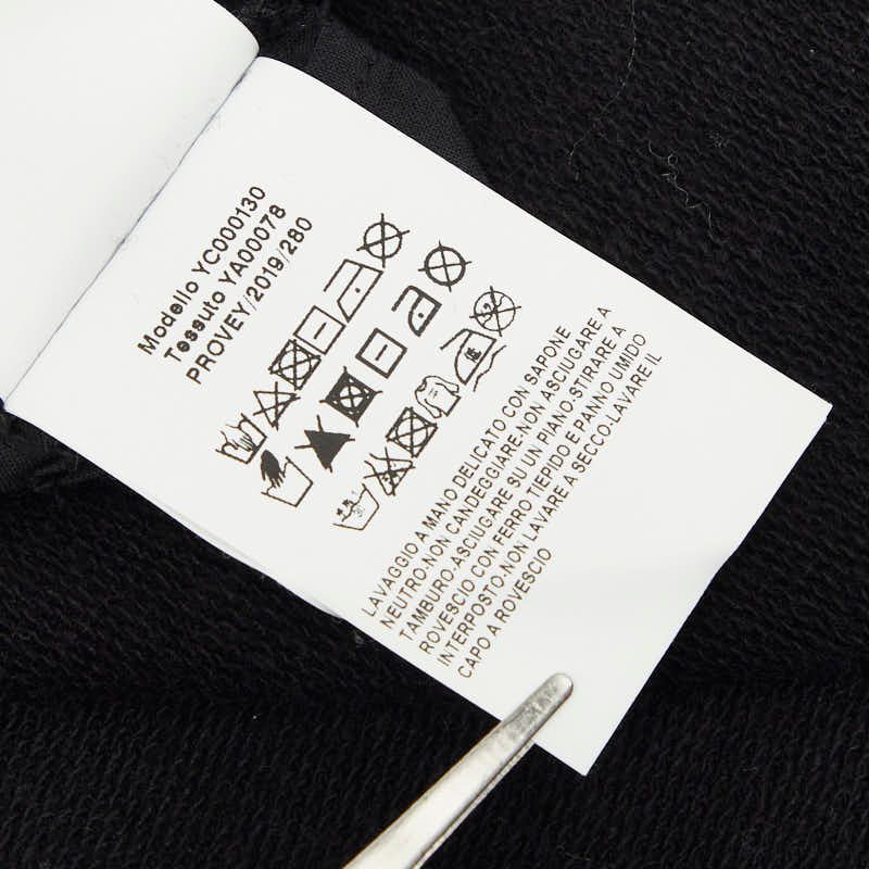 Versace Logo Oversize Sweatshirt 164 cm Black Pink Cotton — view 8