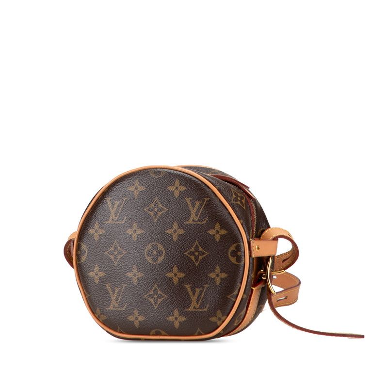 Louis Vuitton Monogram Boite Chapeau Small PM Shoulder Bag Brown Leather — view 2