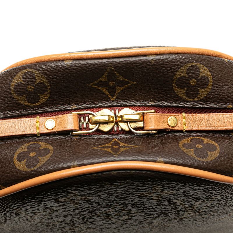 Louis Vuitton Monogram Boite Chapeau Small PM Shoulder Bag Brown Leather — view 8