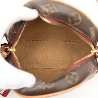 Louis Vuitton Monogram Boite Chapeau Small PM Shoulder Bag Brown Leather — view 9