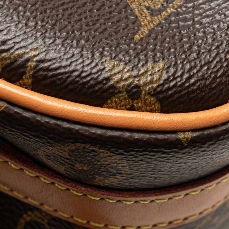 Louis Vuitton Monogram Boite Chapeau Small PM Shoulder Bag Brown Leather — view 4