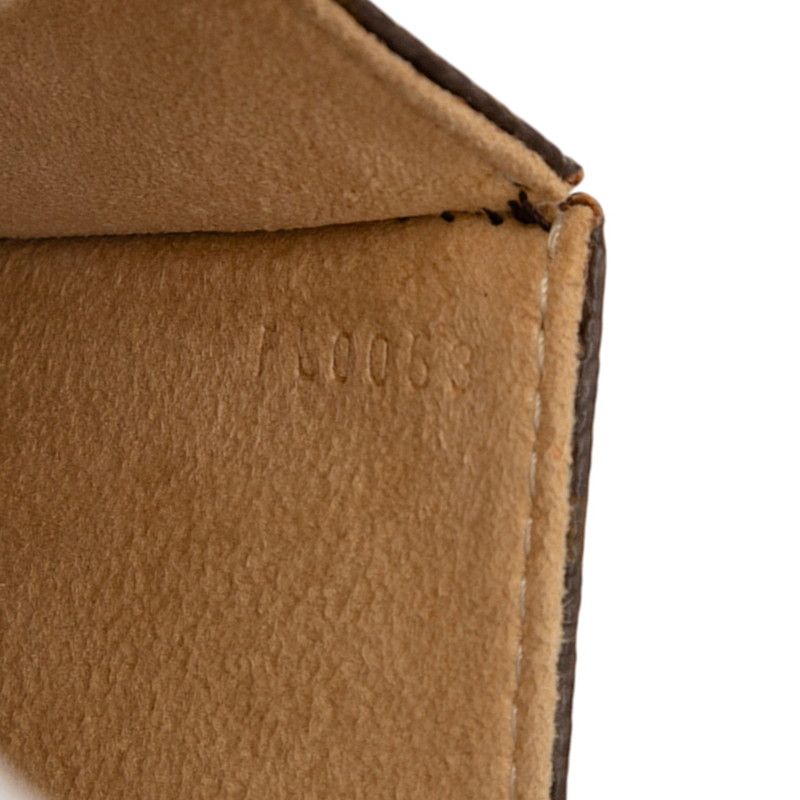 Louis Vuitton Monogram Pochette Florentine Belt Bag Brown Leather — view 7