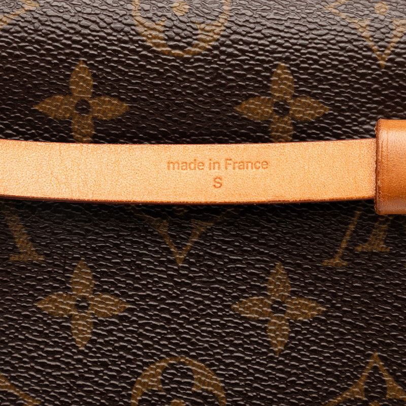 Louis Vuitton Monogram Pochette Florentine Belt Bag Brown Leather — view 8