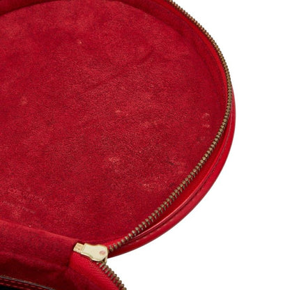Louis Vuitton Epi Cannes Handbag Vanity Bag Castilian Red Leather — view 7