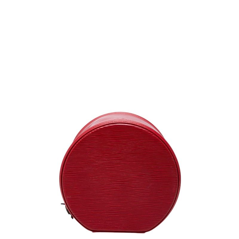 Louis Vuitton Epi Cannes Handbag Vanity Bag Castilian Red Leather — view 3