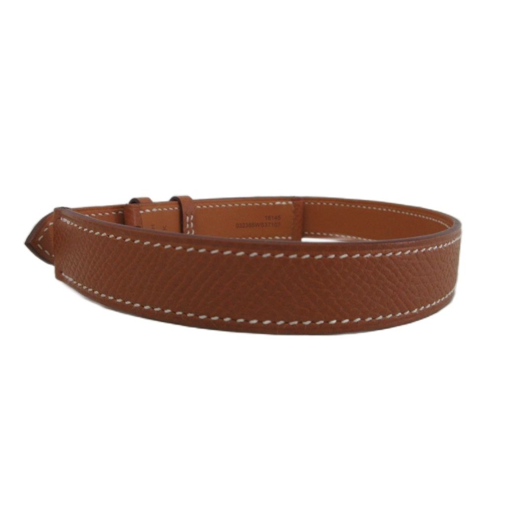 Hermes Leather Bracelet Watch Brown — view 4