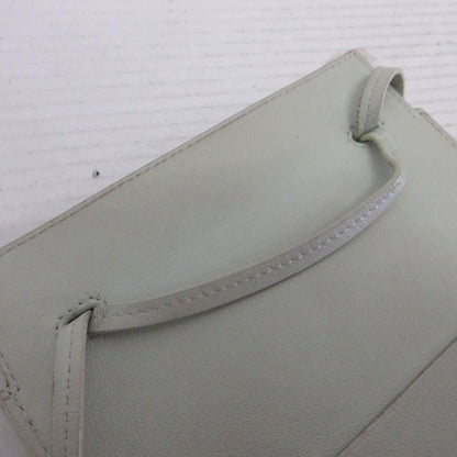 Loewe Dice Pocket Anagram Shoulder Bag Leather Logo Mint Green — view 8