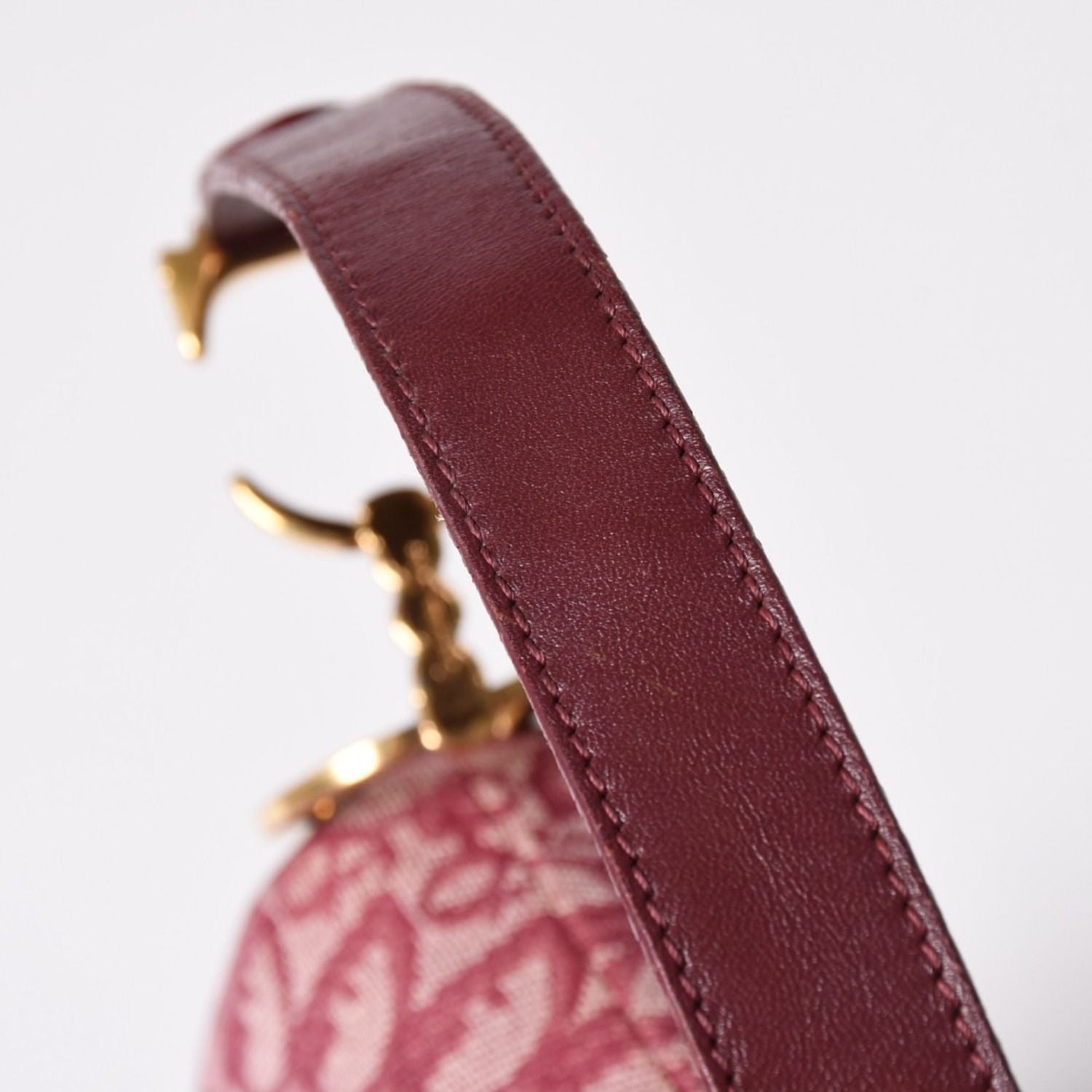 Dior Saddle Bag Trotter All Over Print Cotton Canvas — view 7