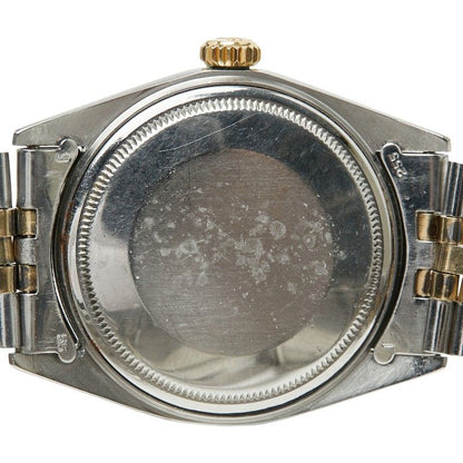 Rolex Datejust Watch Silver Gold Stainless Steel 18k Yellow — view 7