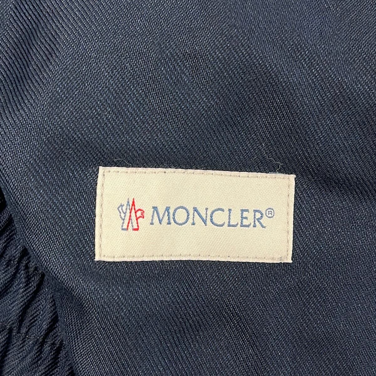 Moncler Pants 38 M Pantaloni Dark Navy Black Multi Full Length Waist Togo — view 3