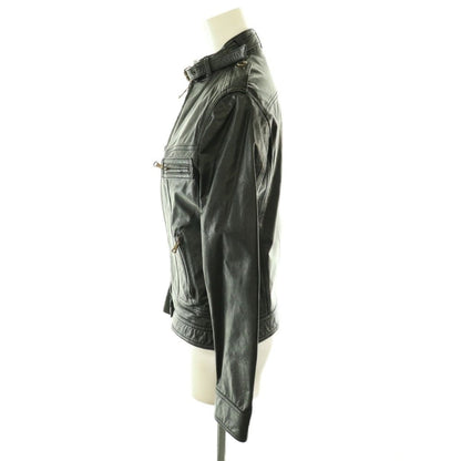 Dolce & Gabbana D&G Goat Leather Single Rider's Jacket 40 Black SY — view 3